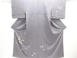 若松に花古典柄訪問着